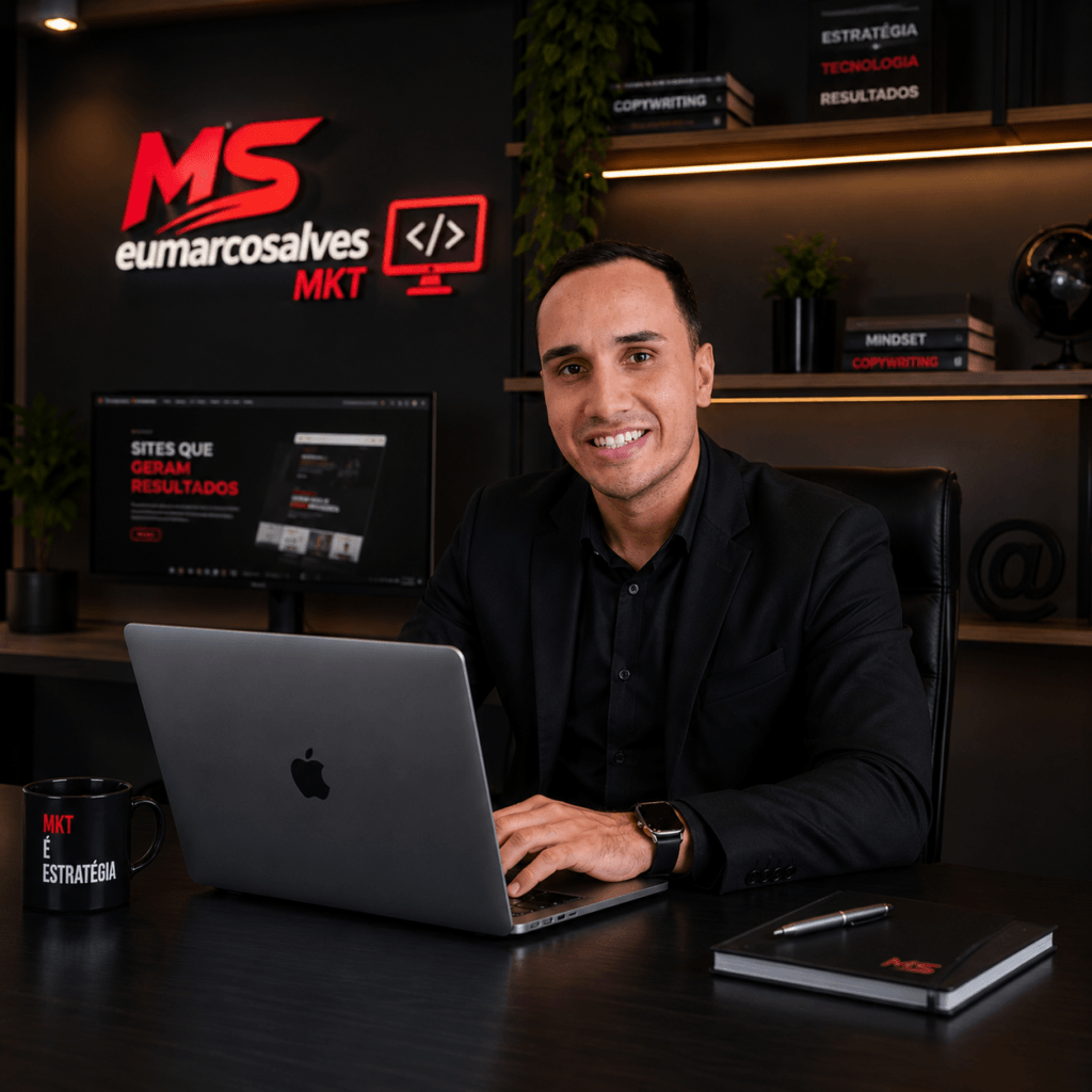 Marcos Alves — web designer freelancer especializado em criação de sites em Salvador, BA